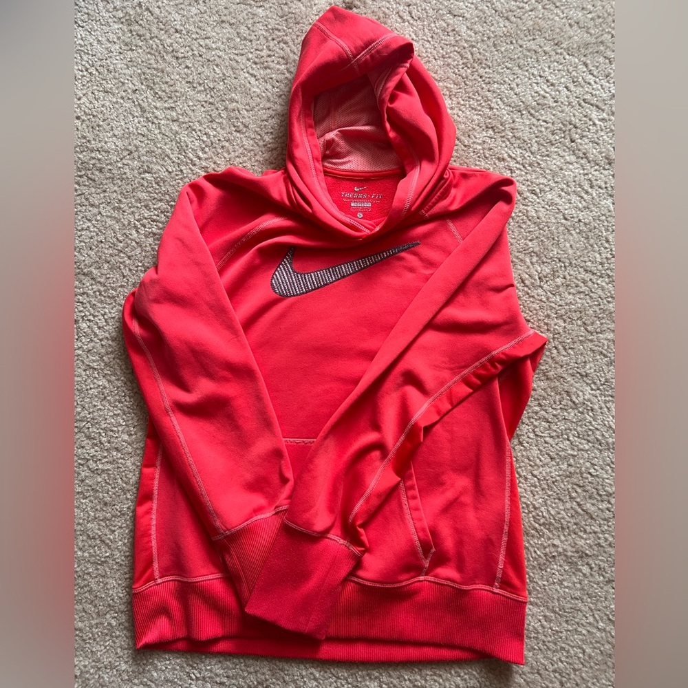 Nike Hoodie - hot pink - large